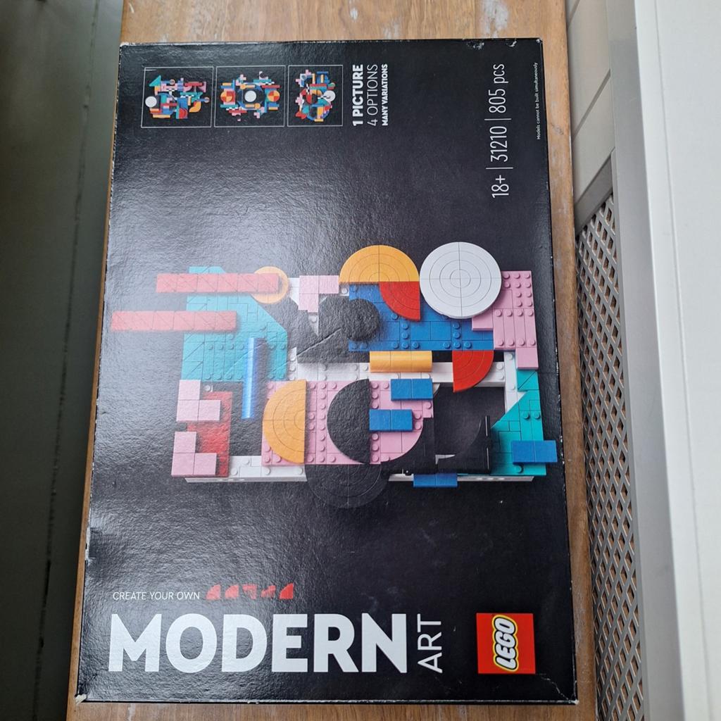 Lego Art 31210 Moderne Kunst - Nieuw en Ongeopend, Overige thema's, Lego, Nieuw, Ophalen of Verzenden
