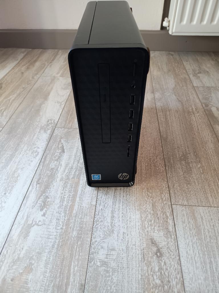 HP Slim S01-aF0250nd Desktop PC met SSD & DVD-Writer, Computers en Software, Desktop Pc's, Zo goed als nieuw, Minder dan 2 Ghz