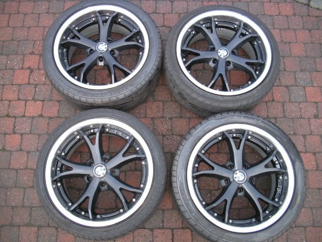 Bmw 18", AEZ zeus 2 delige wielen met gepolijste randen, Ophalen