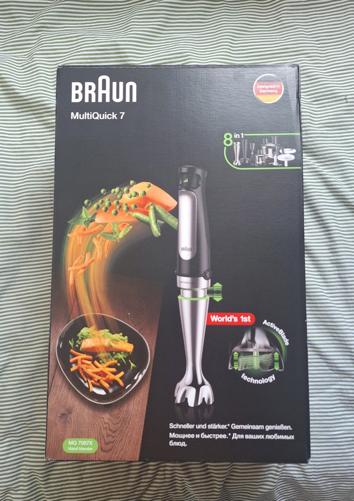 NIEUWE Braun MultiQuick 7 MQ7087X, Ophalen of Verzenden, Nieuw, Philips