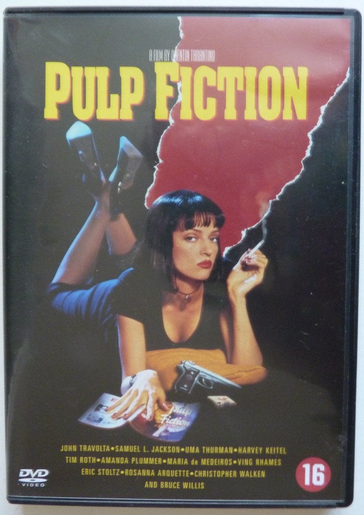 Pulp fiction. Genre: Actie. 1 Film met topacteurs op 2 DVD`s, Vanaf 16 jaar, Ophalen of Verzenden, Zo goed als nieuw, Actie