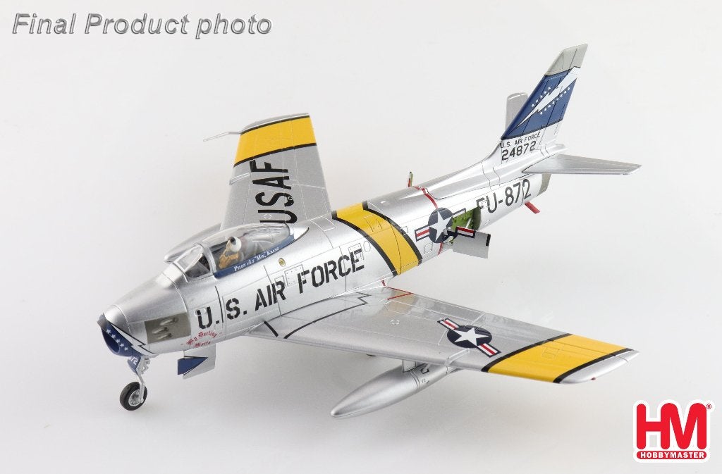 F-86F Sabre Gene Kranz U.S. Air Force Hobby Master HA4327, Verzenden, Nieuw, Military-Models VJ Mendelssohnstraße 29 info@military-models-vj.de