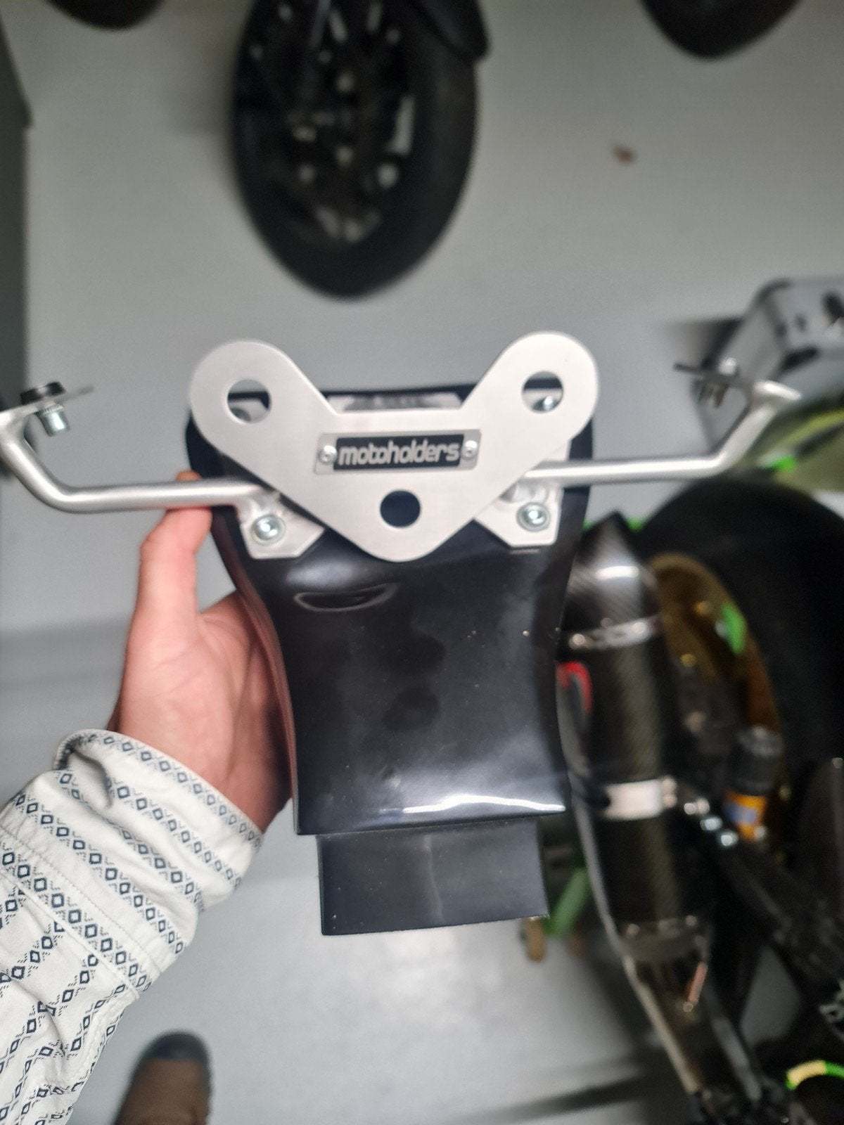 MotoHolders Race kuipsteun & RAM Air Kawasaki ZX6R 09-12, Ophalen of Verzenden