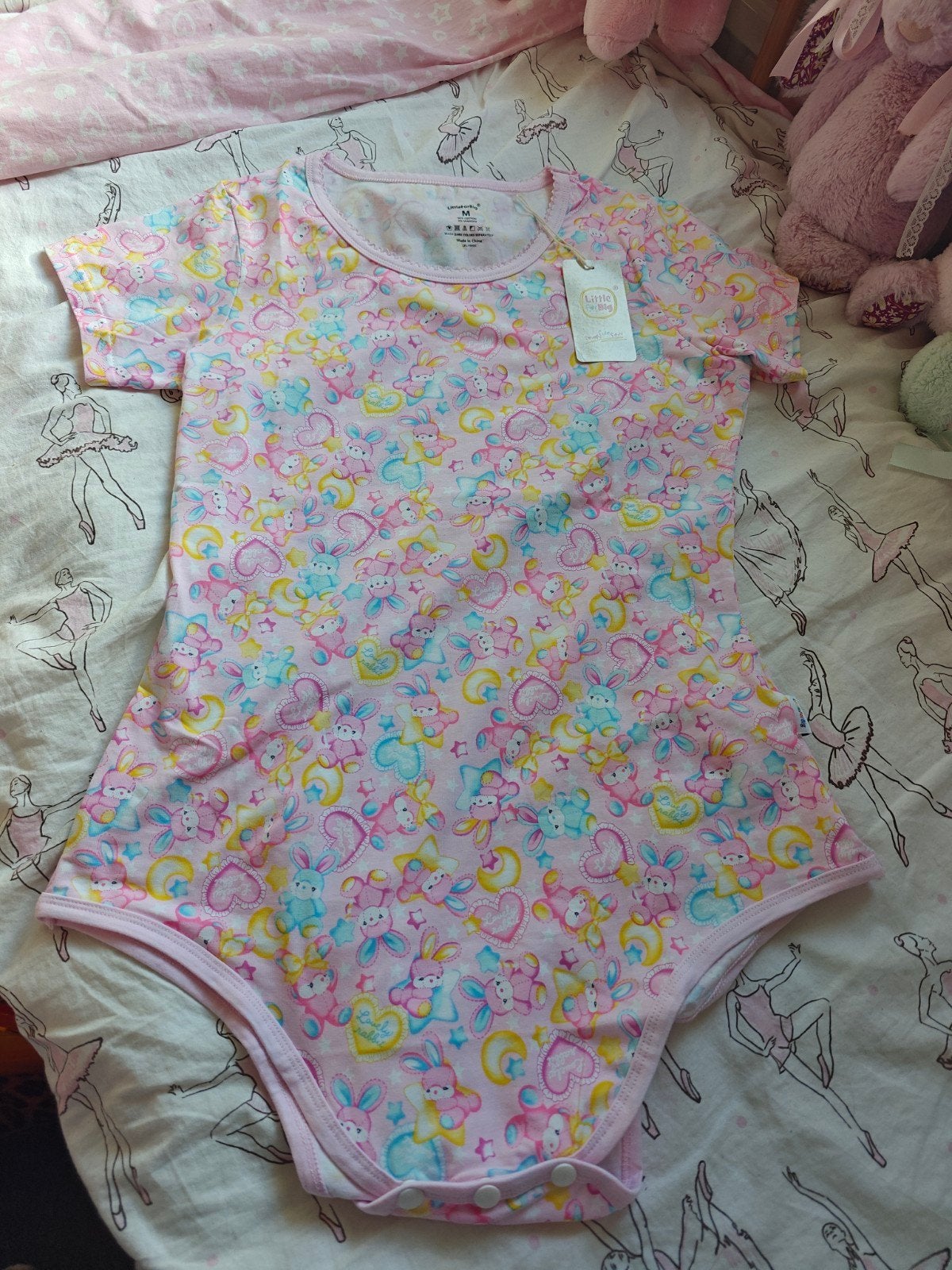 Abdl ddlg Littleforbig romper- Nieuw, maat M, Diversen, Verzenden, Nieuw