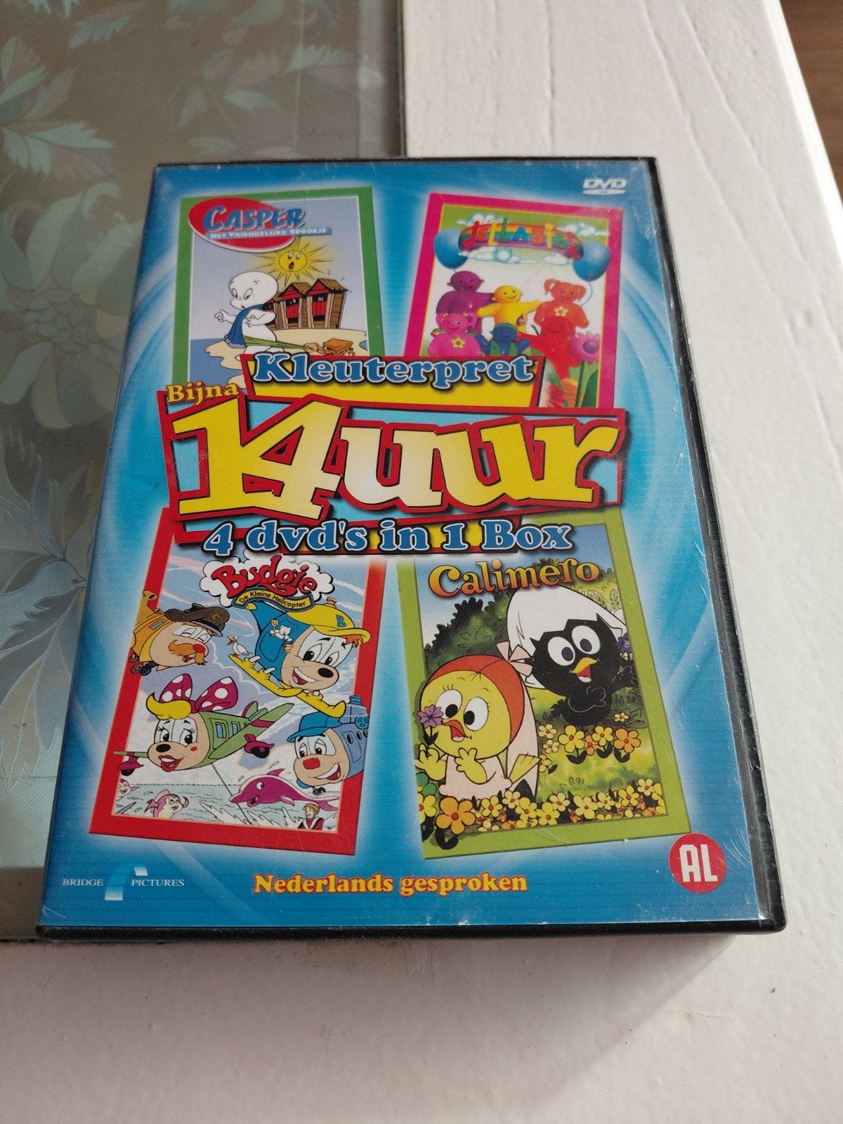 14 uur Kleuterpret Calimero, Budgie, Casper, Jellabies., Europees, Gebruikt, Tekenfilm, Ophalen of Verzenden
