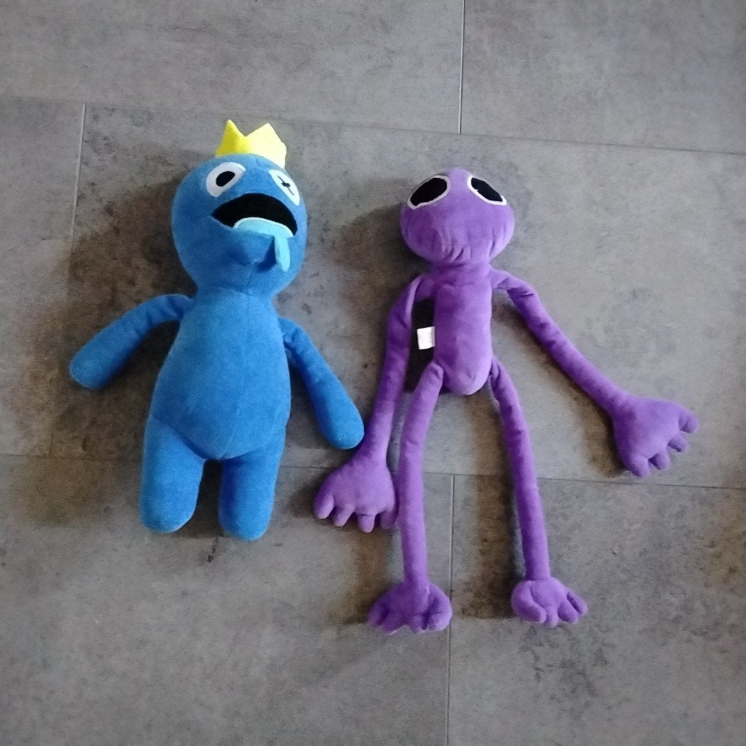 Rainbow friends blauw en paars, Ophalen of Verzenden, Zo goed als nieuw, Overige typen