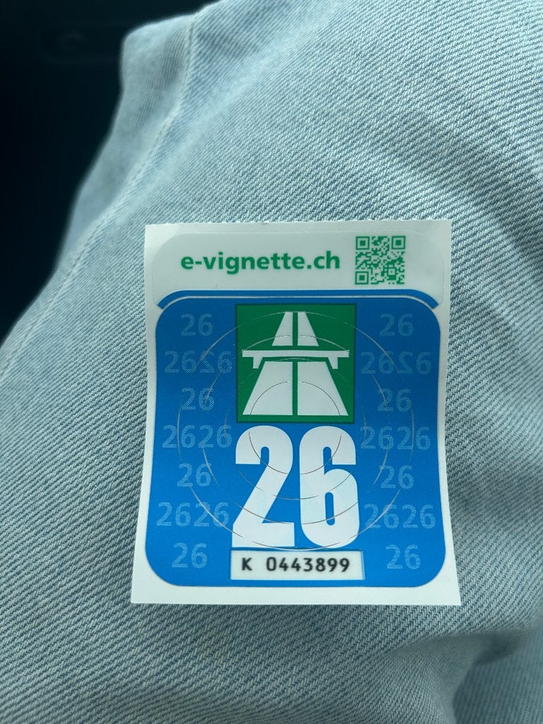 Vignette Zwitserland, Tickets en Kaartjes, Drie personen of meer
