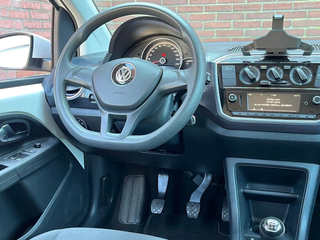 Volkswagen Up! 1.0 60pk BMT move up! | Executive pakket | Ai, Stof, Gebruikt, Wit, Origineel Nederlands
