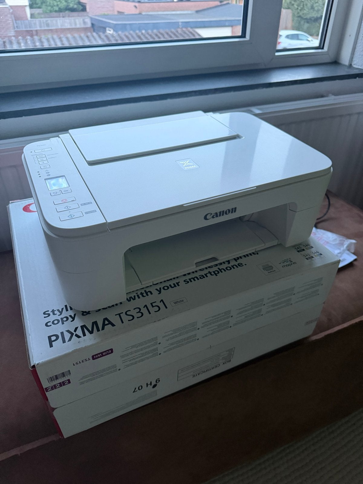 Canon Pixma TS3151 All-in-one printer (cartridges leeg), Computers en Software, Printers, Ophalen, Gebruikt, Inkjetprinter, All-in-one