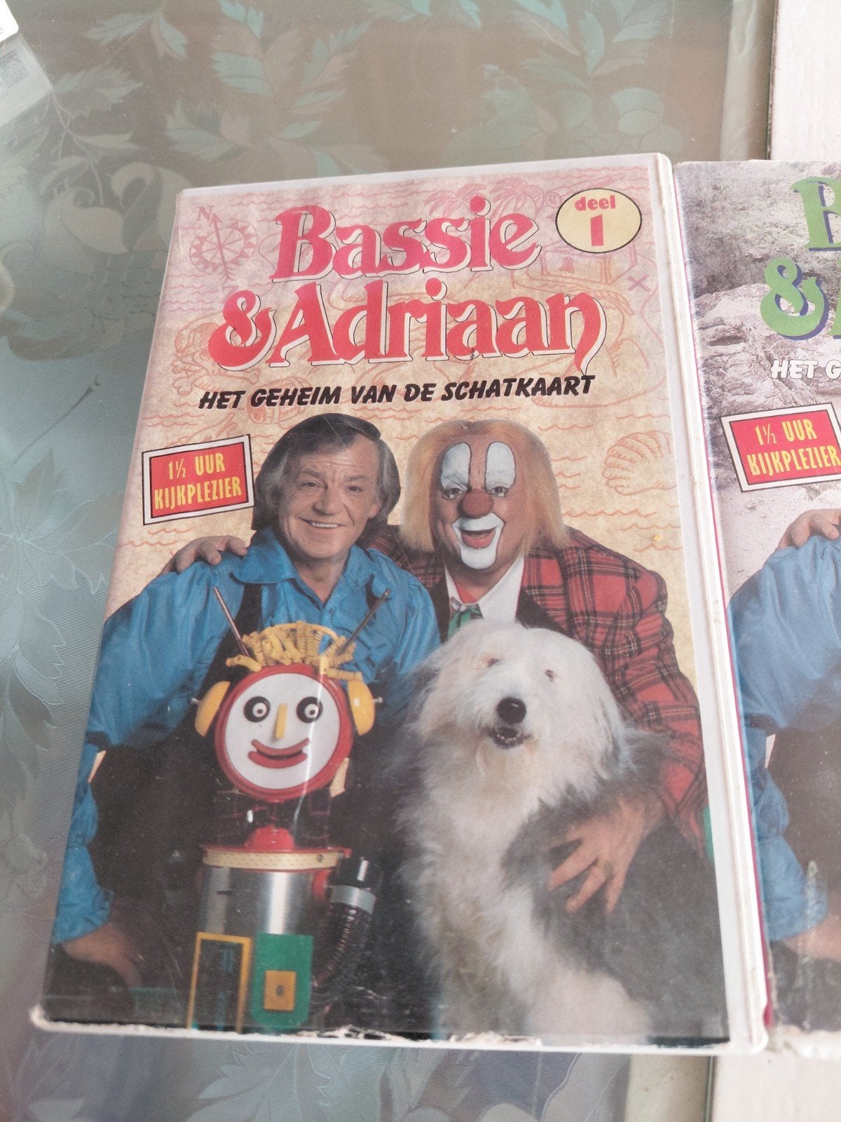 Bassie & Adriaan - Geheim van de Schatkaart (Deel 1 & 2) CNR, Cd's en Dvd's, Ophalen of Verzenden, Gebruikt, Kinderprogramma of -film