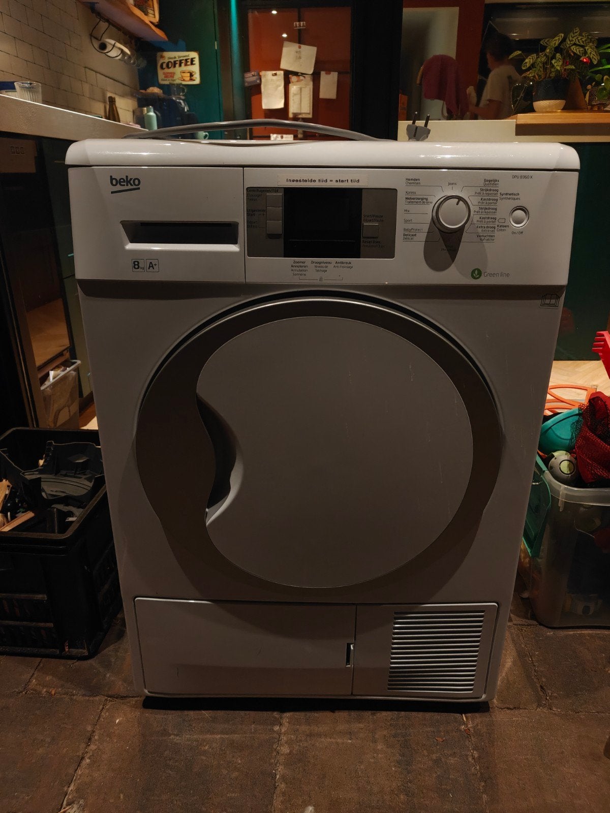 Foto 2 van Beko DPU 8360 X Warmtepompdroger - 7 jaar oud