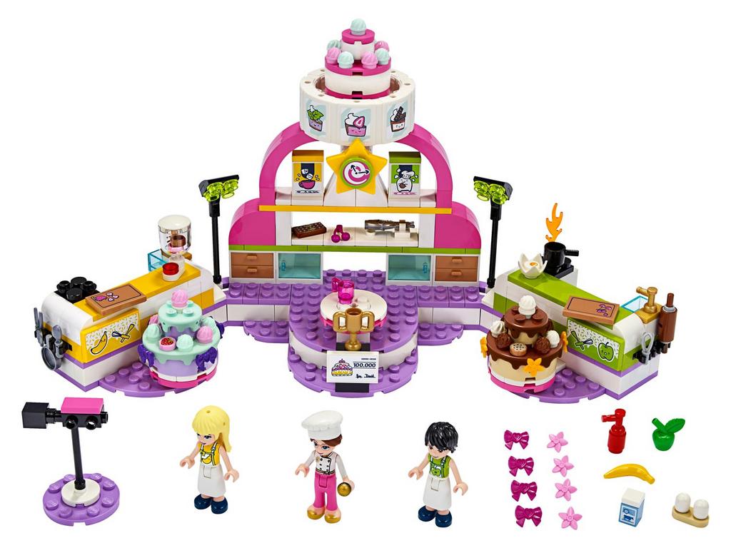 Lego Friends Bakwedstrijd 41393, Kinderen en Baby's, Speelgoed | Duplo en Lego, Ophalen of Verzenden, Complete set, Lego