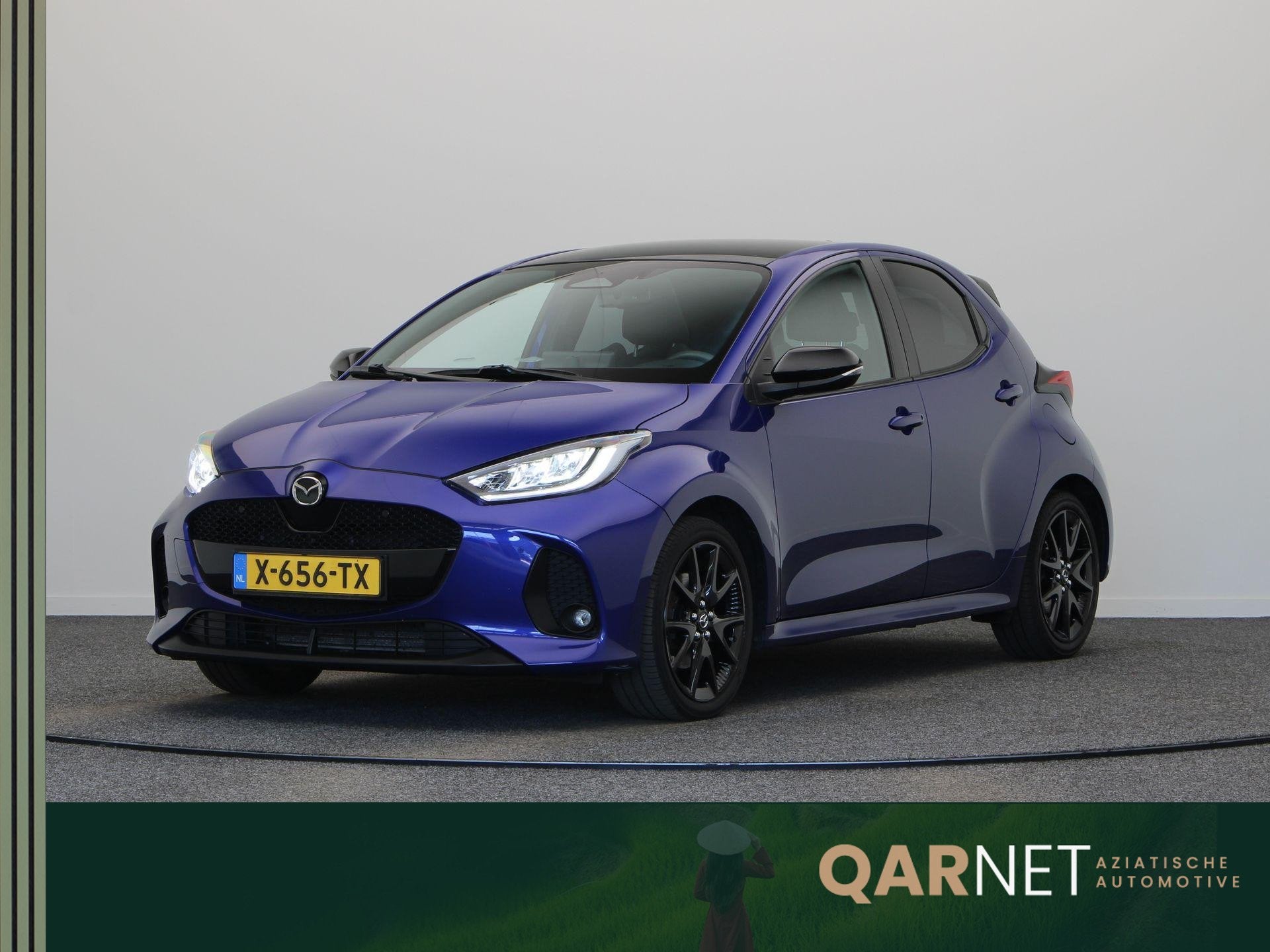 Mazda 2 Hybrid 1.5 Homura Plus | panoramadak | Apple carlay-, Auto's, Gebruikt, 49 €/maand, Hybride Elektrisch/Benzine, 3 cilinders
