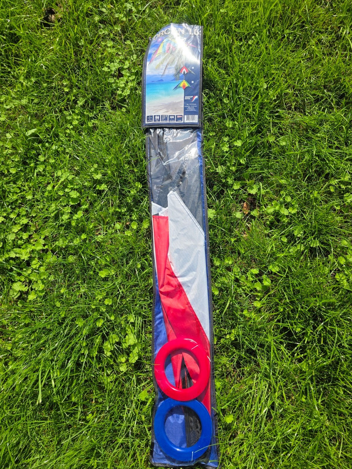 Knoop Kites Orcan 1.6m Stuntvlieger - Nieuw in verpakking, Ophalen of Verzenden, Nieuw, Tweelijns, Vlieger