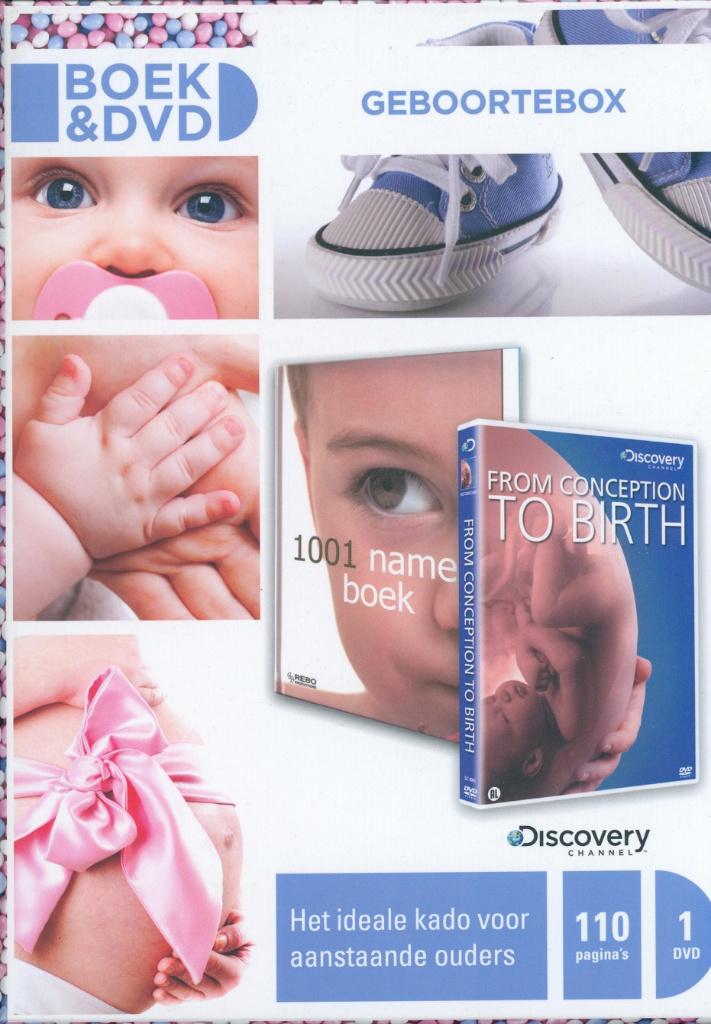 DISCOVERY CHANNEL GEBOORTEBOX BOEK + DVD, Cd's en Dvd's, Dvd's | Documentaire en Educatief, Nieuw in verpakking, Alle leeftijden