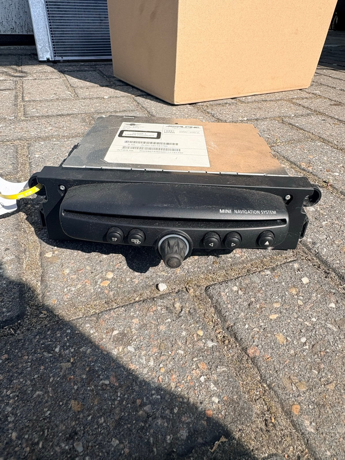 Mini Cooper S R50 R52 R53 Navigatiesysteem Alpine, Ophalen of Verzenden, Gebruikt