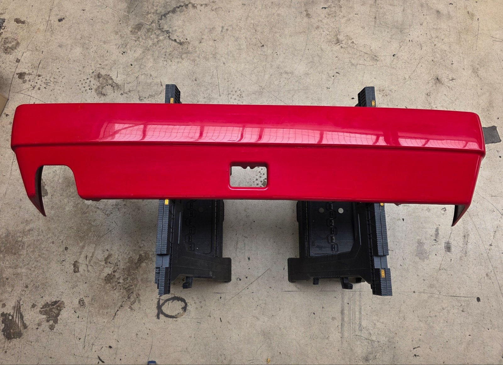 Lancia Delta Evoluzione originele bumper, licht gebr sporen., Ophalen, Gebruikt, Achter, Bumper