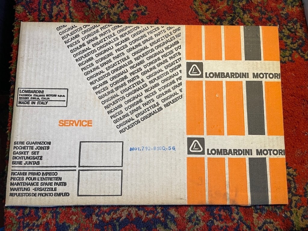 Lombardini pakking set, Auto-onderdelen, Motor en Toebehoren, Ophalen of Verzenden, Nieuw
