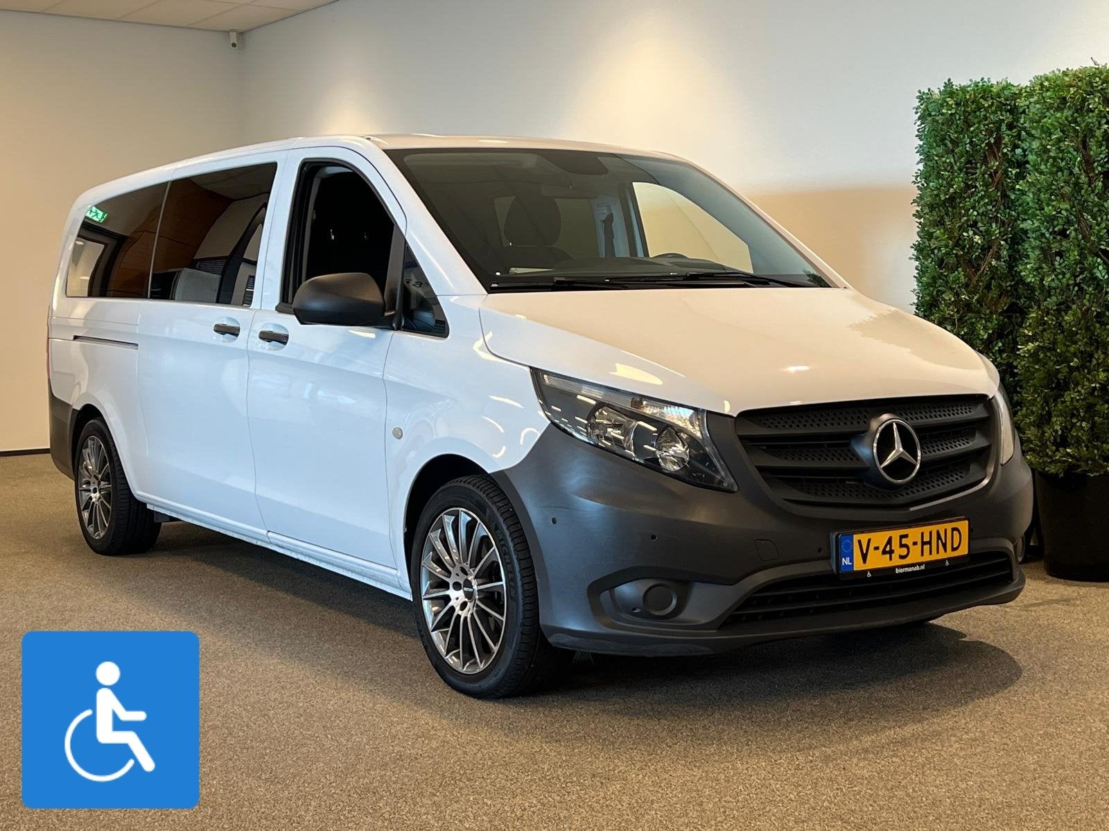 Mercedes-Benz Vito L3H1 Rolstoelbus, Auto's, Mercedes-Benz, Te koop, Vito, Aangepast voor mindervaliden, Airconditioning, Boordcomputer