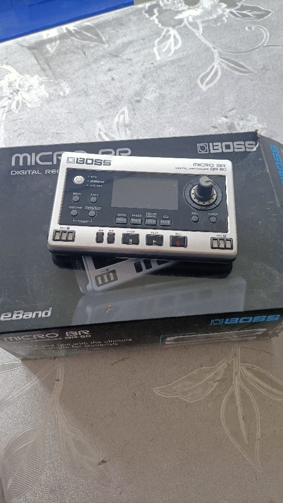 Boss Micro BR 80, Ophalen of Verzenden, Zo goed als nieuw, Minder dan 5 kanalen, Microfooningang