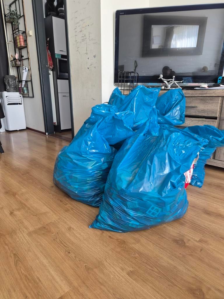 5 volle zakken duplo, Ophalen, Duplo