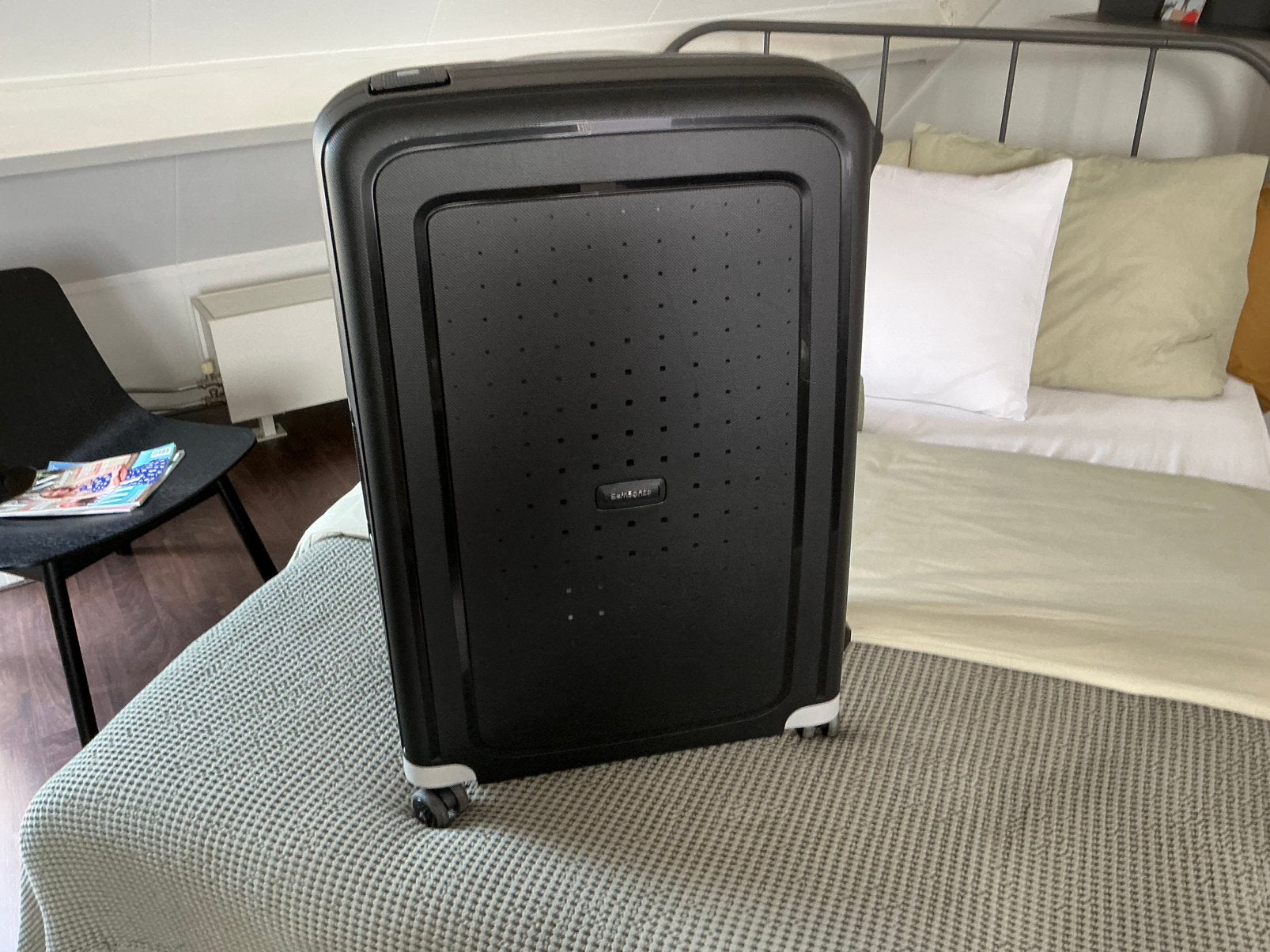 Samsonite S'Cure Spinner 81cm Black koffer NIEUW, Sieraden, Tassen en Uiterlijk, Hard kunststof, Nieuw, Ophalen of Verzenden, 70 cm of meer