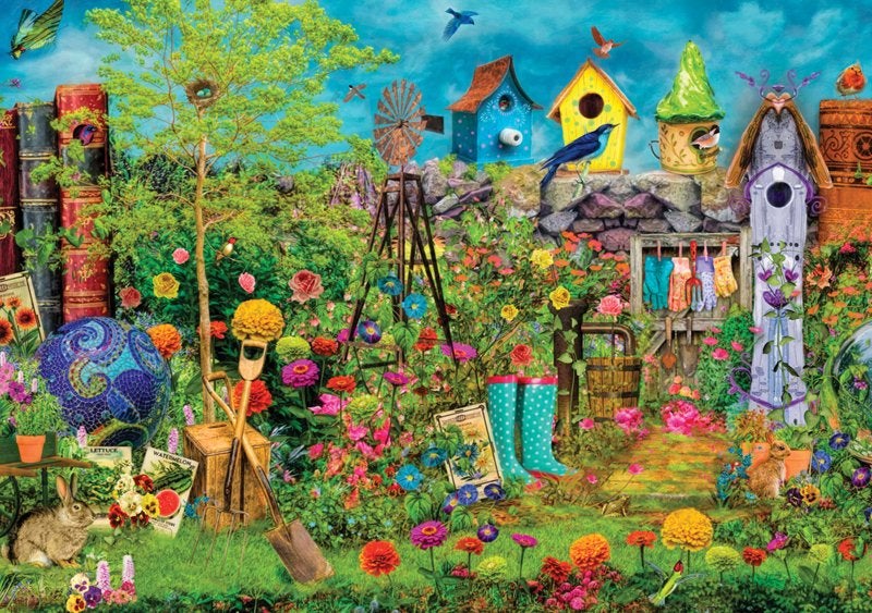 KS - Summe Garden - 1500 stukjes, Hobby en Vrije tijd, Denksport en Puzzels, Ophalen of Verzenden, 500 t/m 1500 stukjes, Nieuw