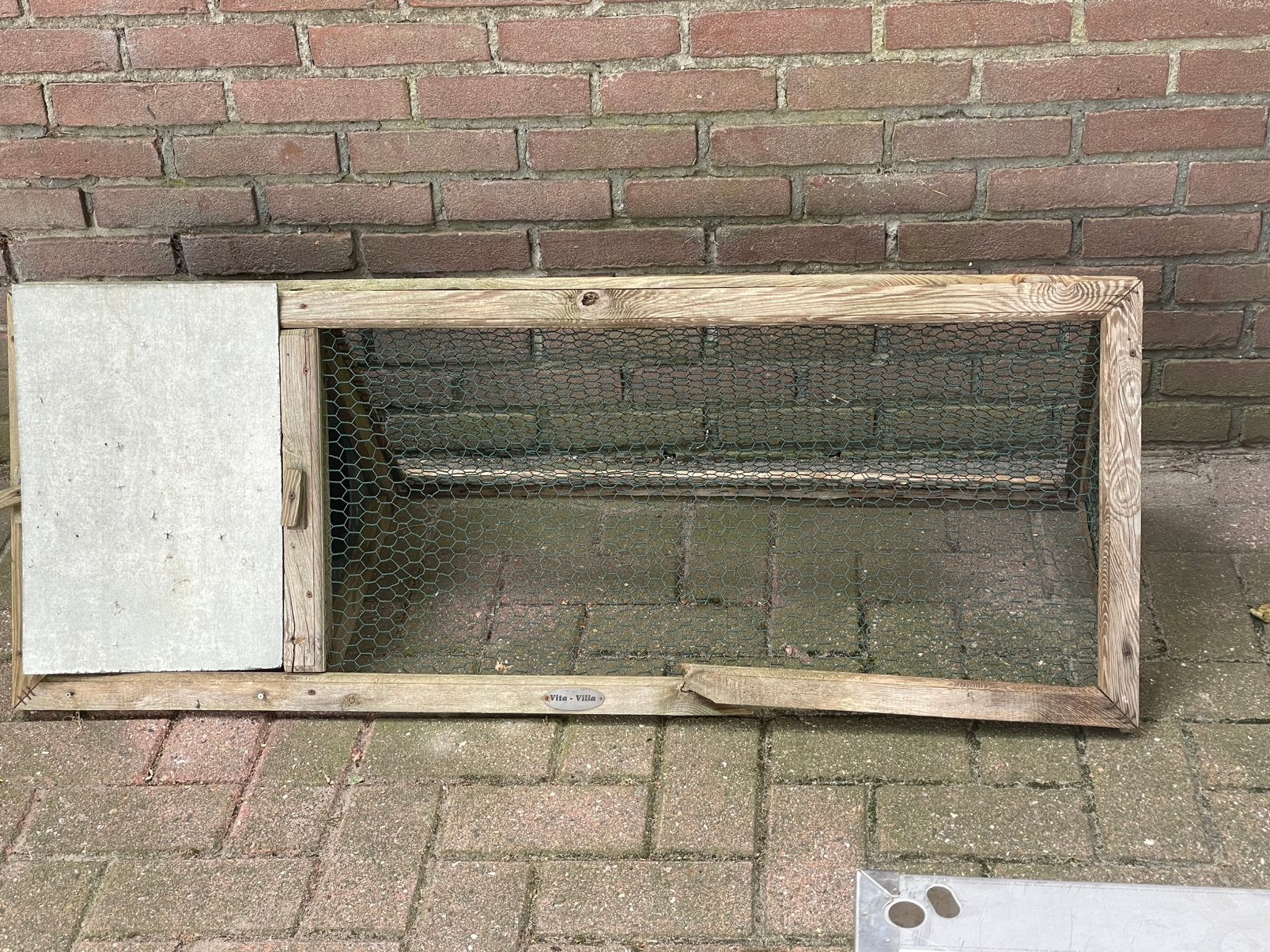 Kleine buiten ren voor konijnen., Dieren en Toebehoren, Knaagdieren en Konijnen | Hokken en Kooien, Ophalen, 60 tot 90 cm, Ren