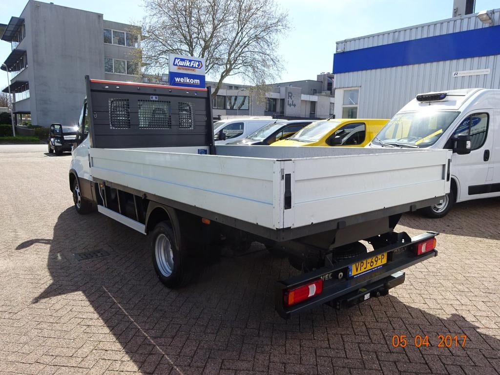 Iveco Daily 35C14 2.3 Open laadbak Pick up Dubbel lucht in z, Gebruikt, Iveco, Wit, Origineel Nederlands