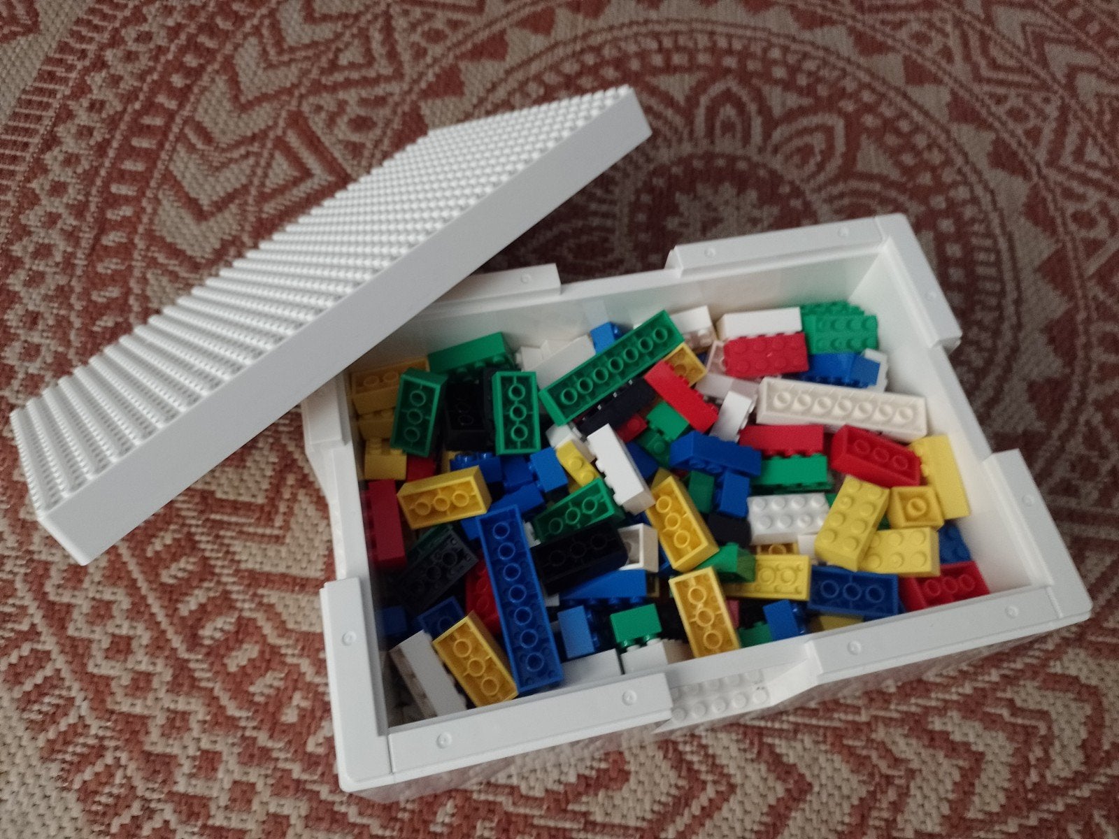 LEGO BYGGLEK (IKEA doos met lego stenen) zgan, Ophalen of Verzenden, Zo goed als nieuw