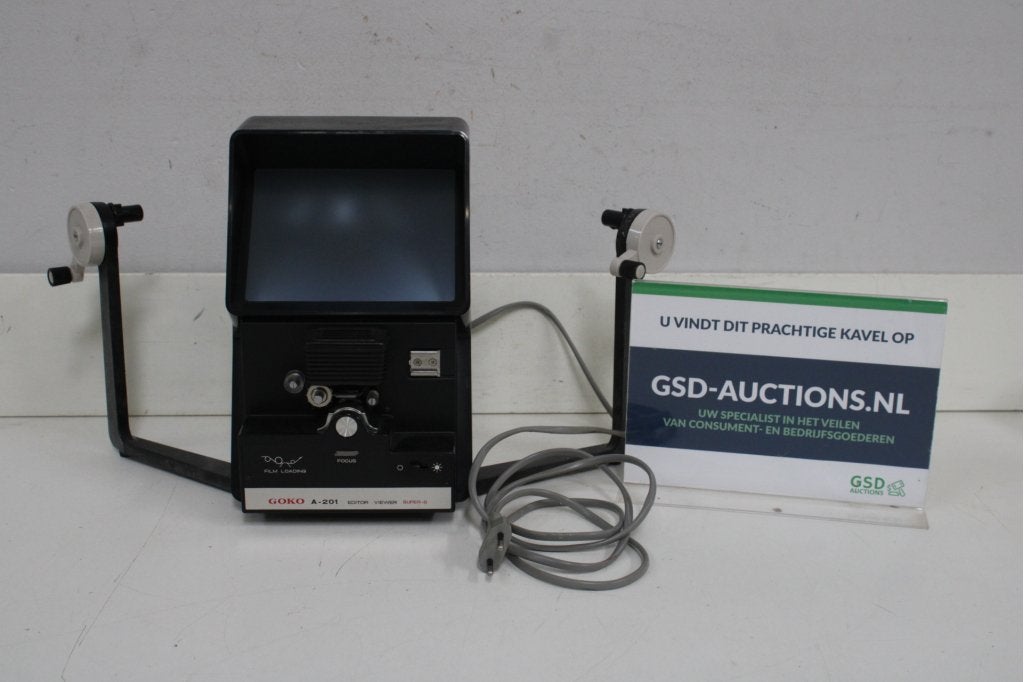 GOKO A-201 Super-8 film editor viewer, Ophalen of Verzenden, Niet ingevuld, Niet ingevuld, Niet ingevuld