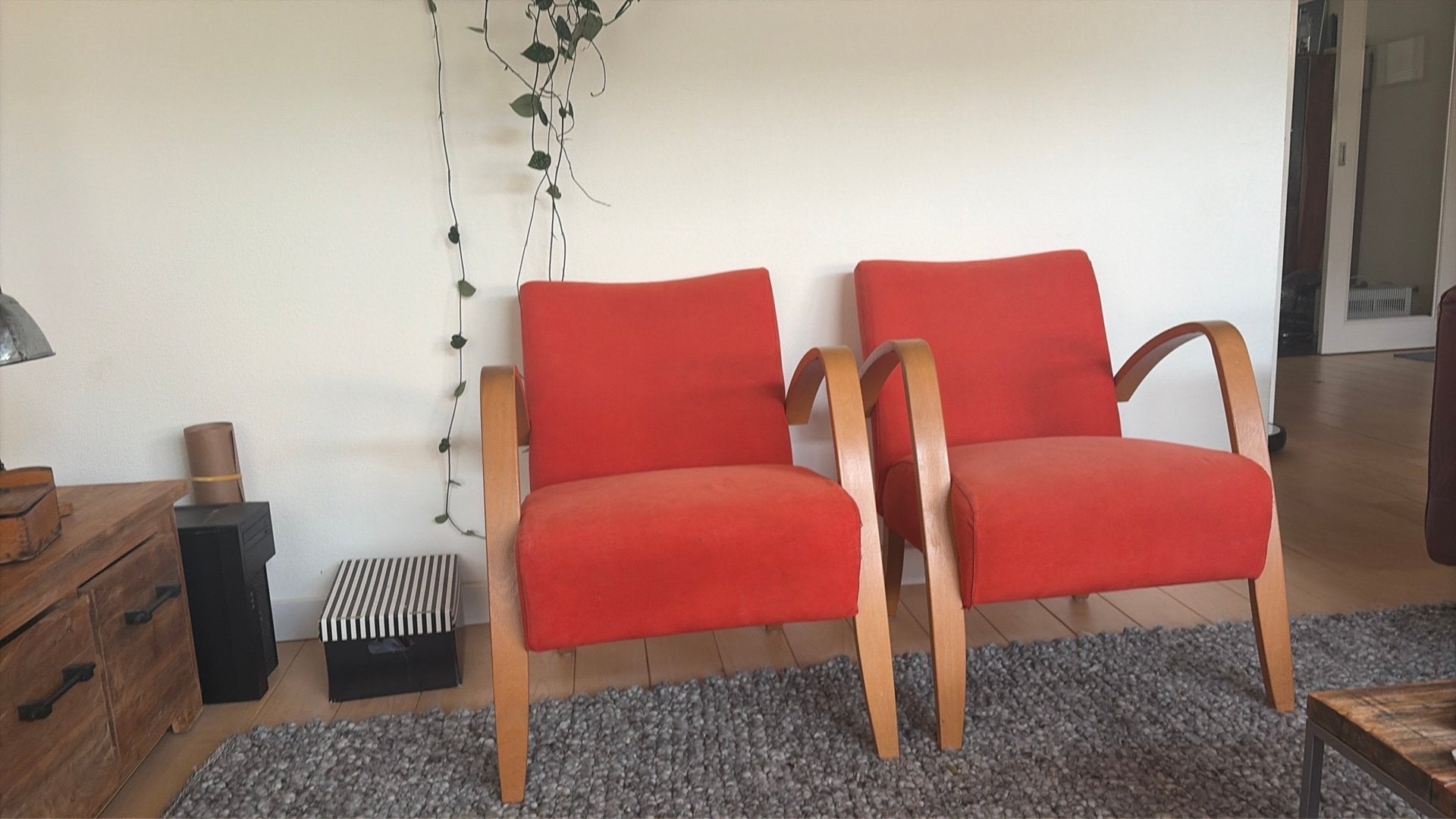 2 Ikea  retro stoeltjes ., Ophalen, Gebruikt, Eenpersoons, Minder dan 75 cm
