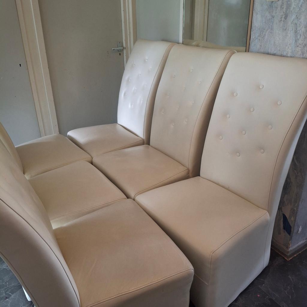 Stoelen, Ophalen of Verzenden, Gebruikt, Wit, Eén