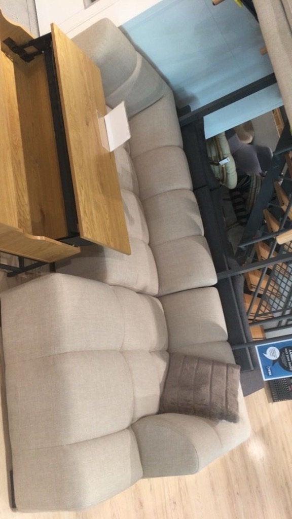 2 zitsbank beige, Ophalen, Japandi, Hoekbank, Tweepersoons