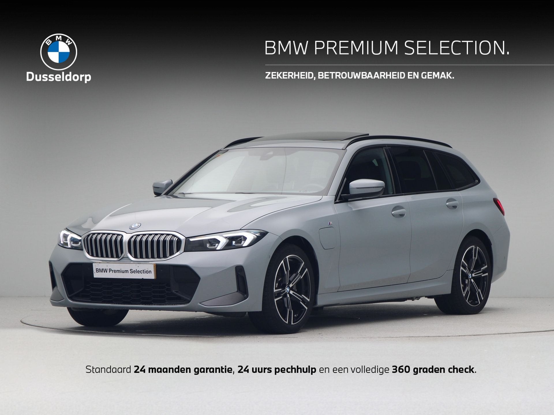 BMW 3 Serie Touring 330e | M Sport | Trekhaak (bj 2025), Automaat, Achterwielaandrijving, Gebruikt, 4 cilinders