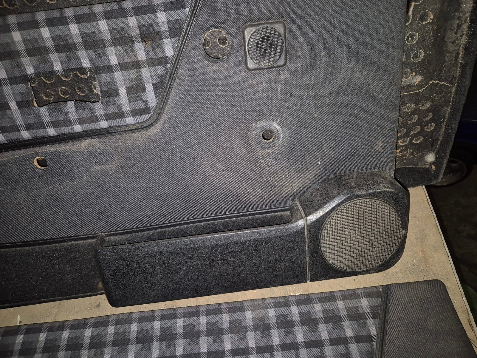 deurkaarten deurpanelen deurbakken golf1 golf 1 cabrio, Auto-onderdelen, Ophalen, Gebruikt, Volkswagen