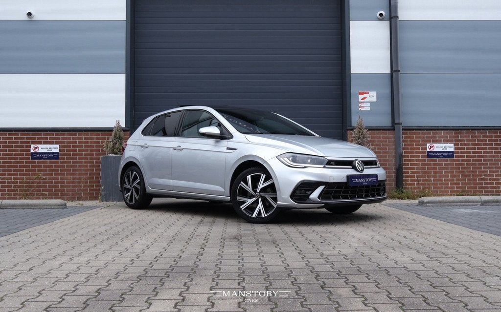 Volkswagen POLO 1.0 TSI R-Line PANO LED DSG STOELVERWARMING, Auto's, Volkswagen, Stof, Gebruikt, Euro 6, 116 pk