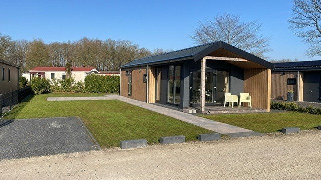 Luxe chalet uit 2024 eigen grond | Vrij uitzicht | Drenthe, 2 slaapkamers, Verkoop zonder makelaar, Chalet, 50 m²