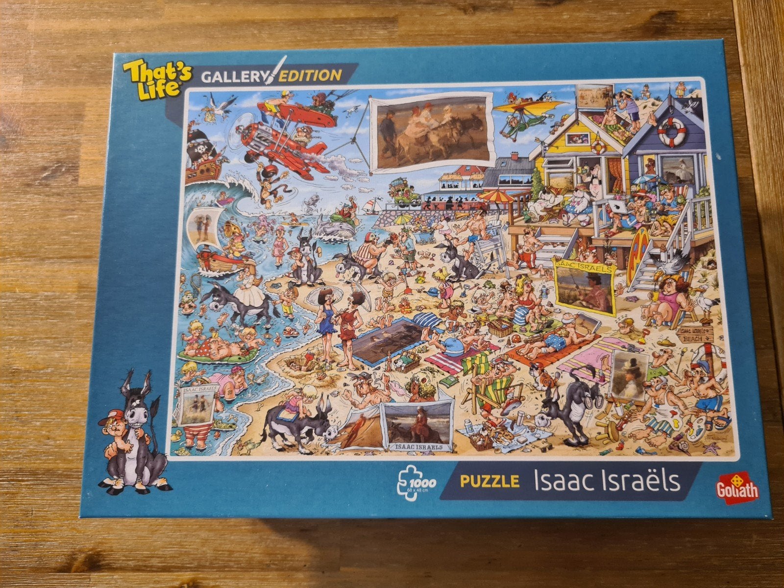 That's Life gallery puzzel, Hobby en Vrije tijd, Denksport en Puzzels, Ophalen, 500 t/m 1500 stukjes, Zo goed als nieuw, Legpuzzel