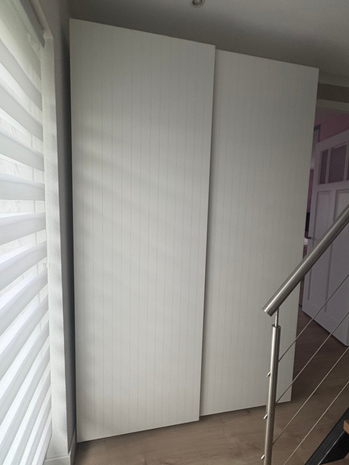 Ikea pax kast met schuifdeuren en planken 200 x 236 x 50, Ophalen, Zo goed als nieuw