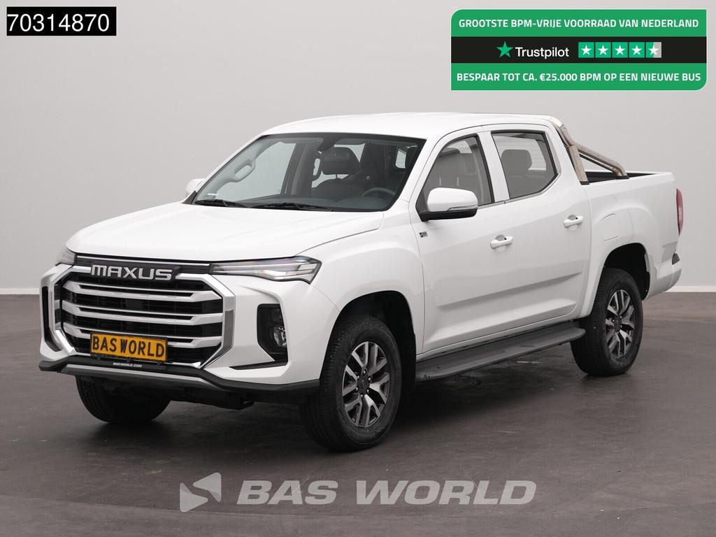 Maxus T90 EV T90 89kWh WLTP 471km Pickup CarPlay Airco Camer, Auto's, Bestelauto's, Automaat, 2375 kg, 750 kg, Maxus