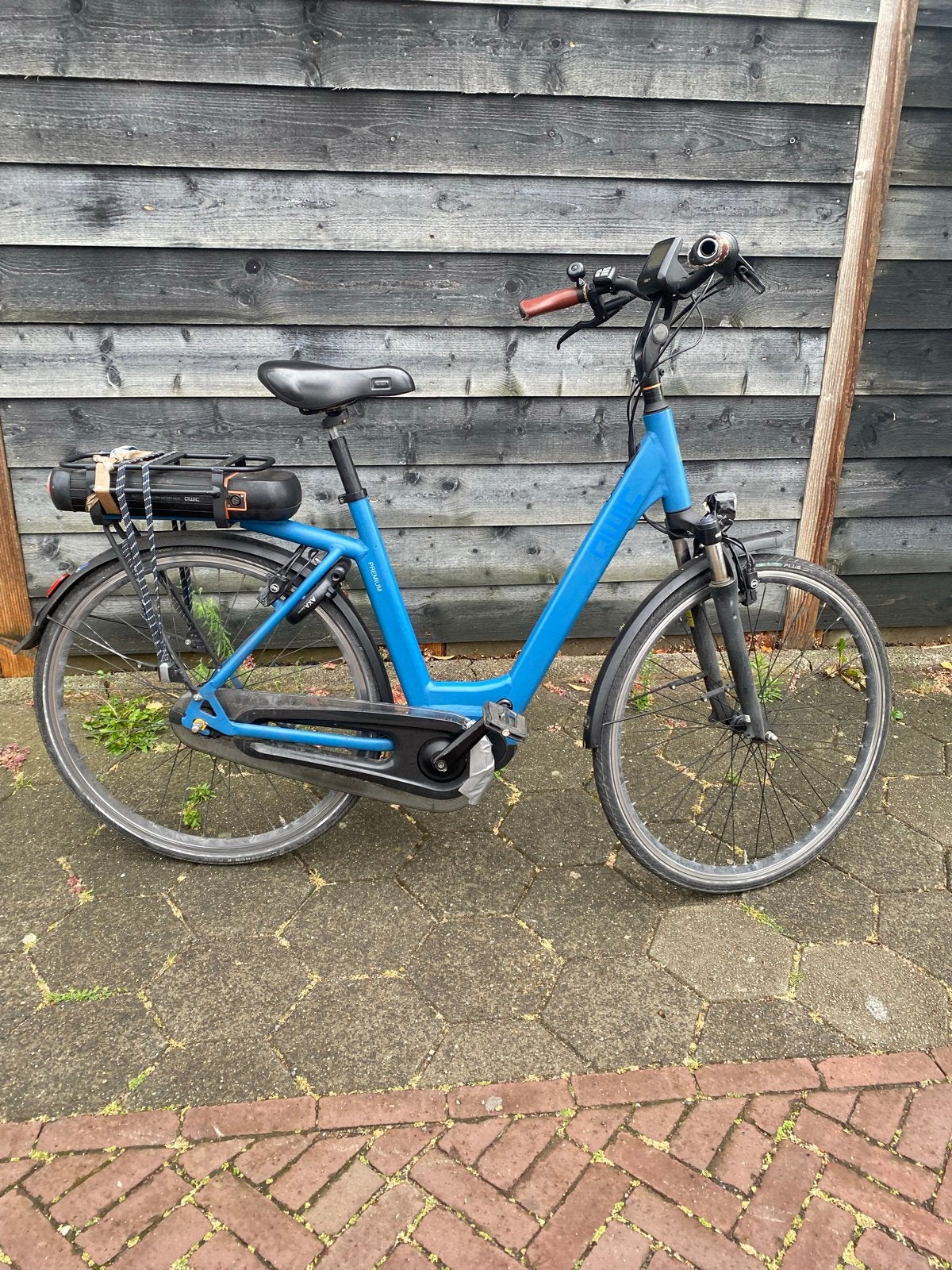 Qwic elektrische fiets - Maat L - Gebruikt, Fietsen en Brommers, Elektrische fietsen, 55 tot 59 cm, Ophalen of Verzenden, Gebruikt