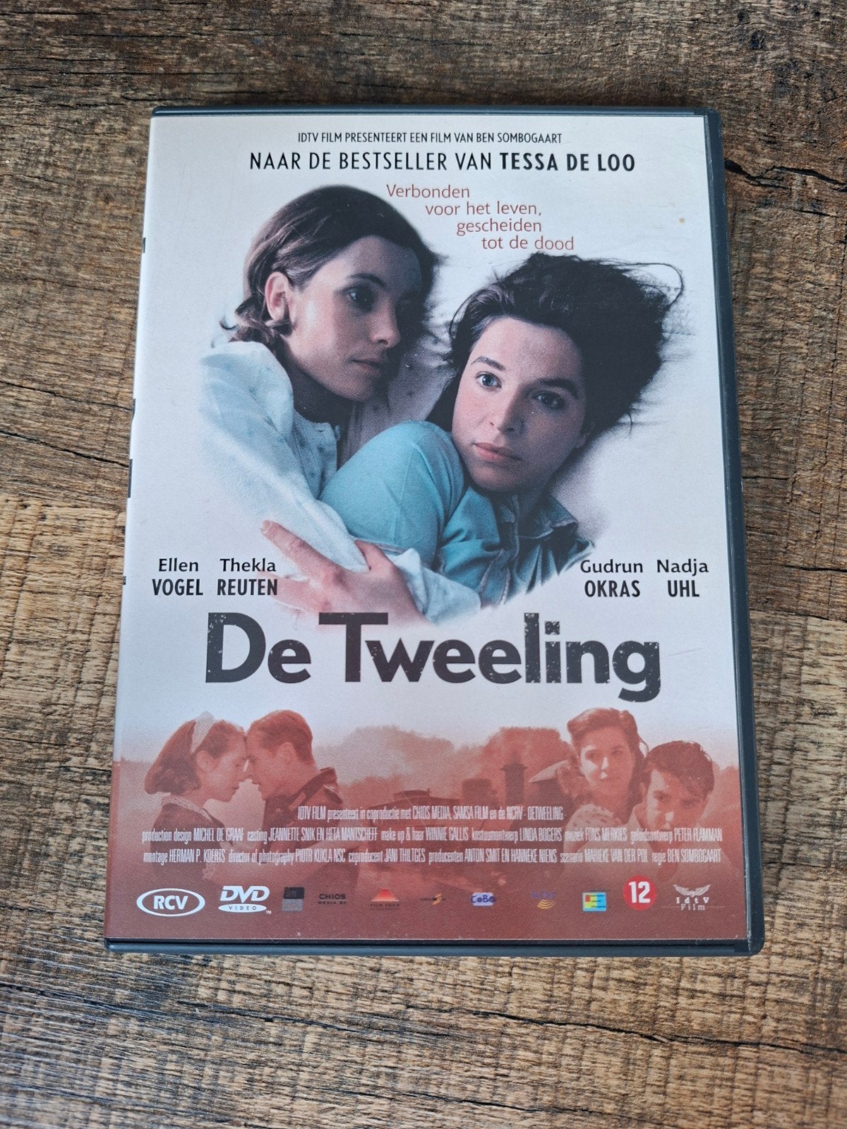De Tweeling DVD - Gebaseerd op bestseller Tessa de Loo, Gebruikt, Waargebeurd drama, Nederlands, Vanaf 12 jaar