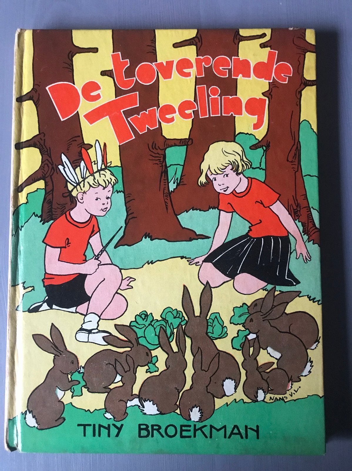 De Toverende Tweeling - Tiny Broekman (1956), Boeken, Verzenden, Gelezen, Fictie algemeen