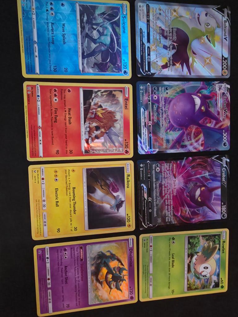 Pokémon collectie oude & nieuwe kaarten, Ophalen of Verzenden, Zo goed als nieuw, Meerdere kaarten, Foil