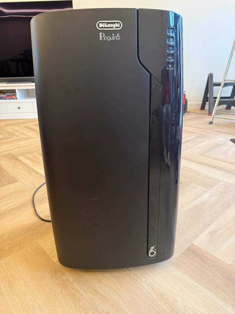 Delonghi Pinguino Mobiele Airco - Koel en Ontvochtig, Ophalen, Gebruikt, Minder dan 60 m³, 3 snelheden of meer