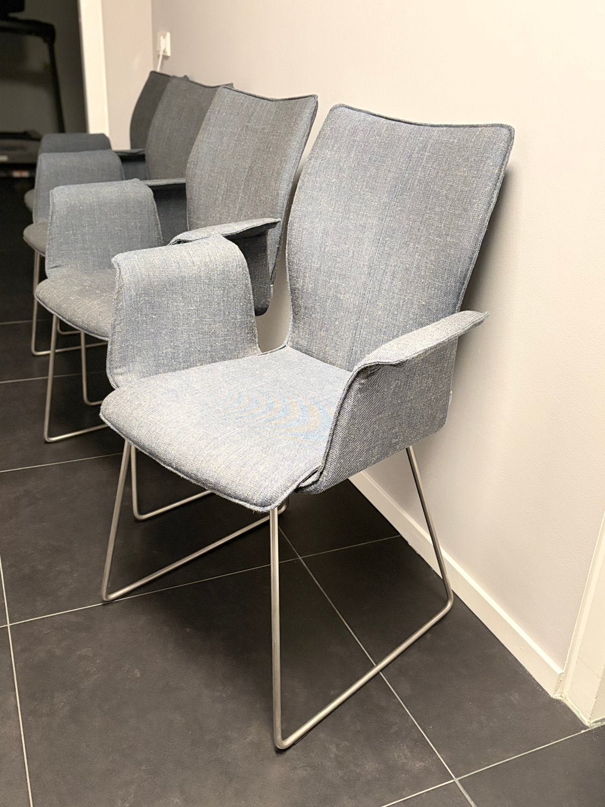 Set van 4 nieuwe design eetkamerstoelen, Ophalen, Overige kleuren, Nieuw, Vier