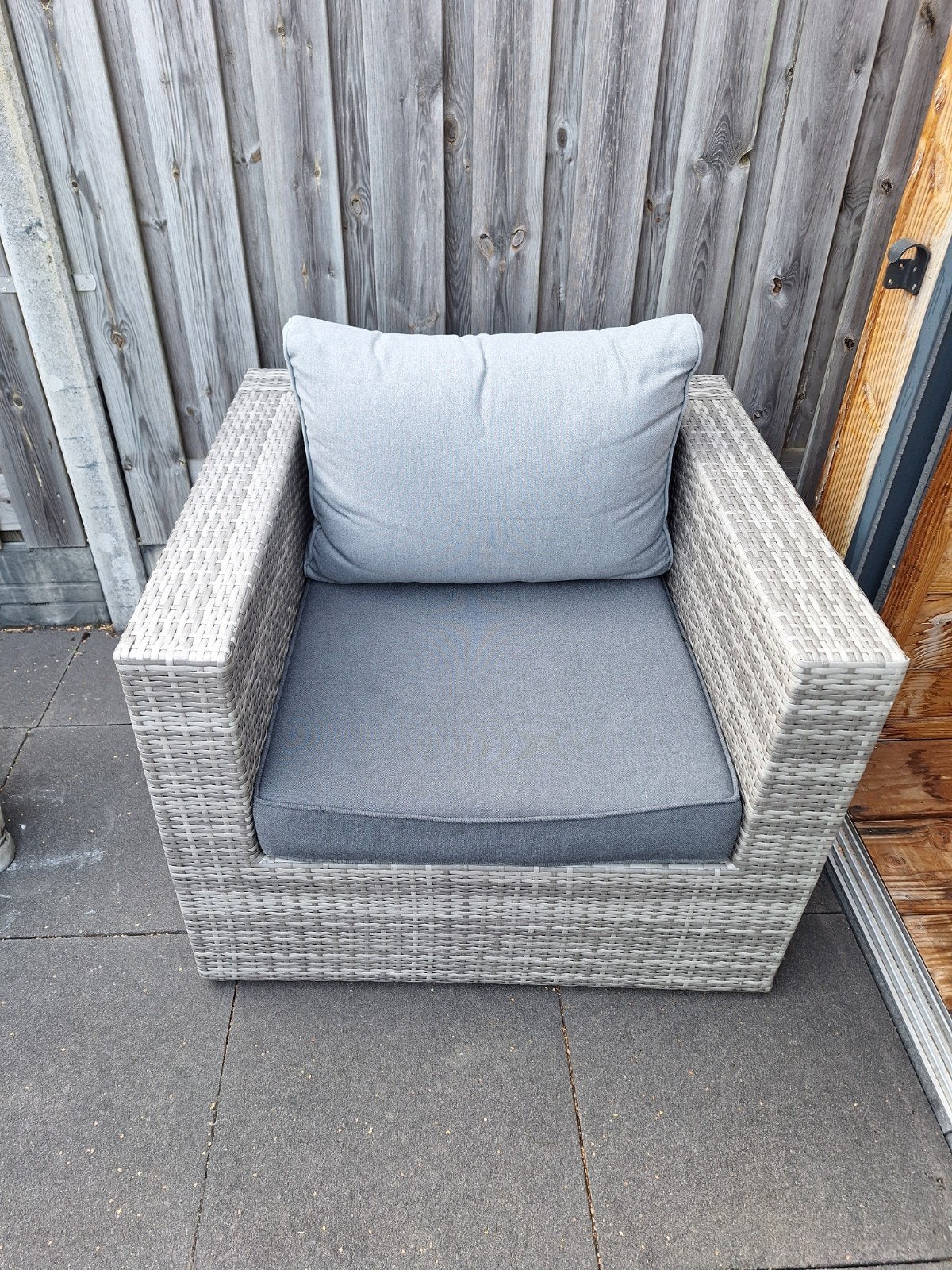 6 Tuinstoelen (2x Fonteyn, 4x Kees Smit) met kussens, Tuin en Terras, Tuinstoelen, Ophalen, Gebruikt, Wicker