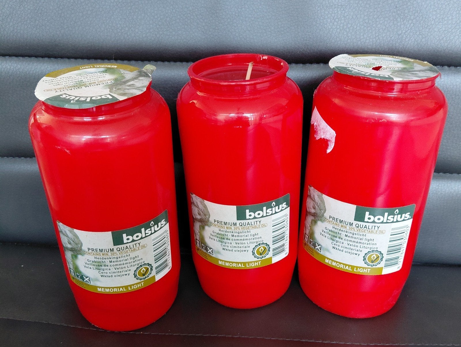 3 graf kaarsen, Ophalen of Verzenden, Nieuw