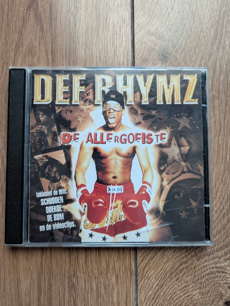 Def Rhymz - De Allergoeiste CD (2000), Gebruikt, Inclusief doosje, Ophalen of Verzenden, Album